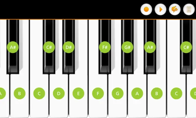 Mini Piano Lite android App screenshot 12