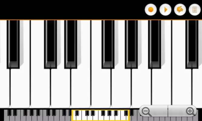 Mini Piano Lite android App screenshot 14