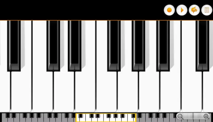 Mini Piano Lite android App screenshot 22