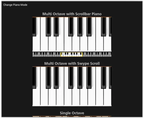 Mini Piano Lite android App screenshot 27