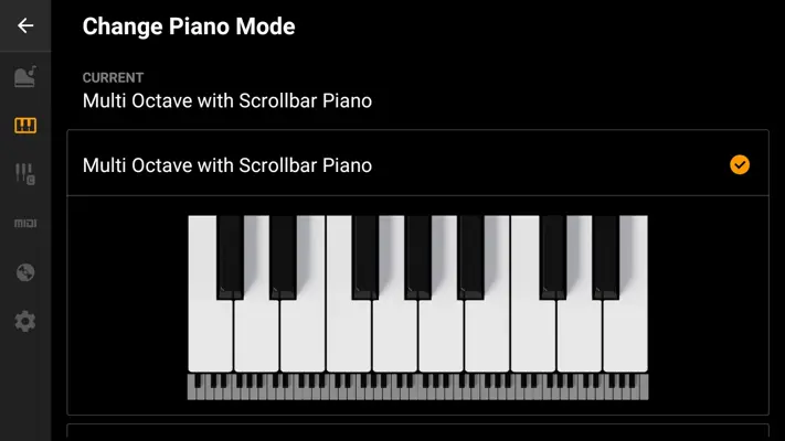 Mini Piano Lite android App screenshot 3